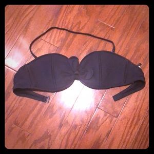 U-front bandeau bikini top J. Crew